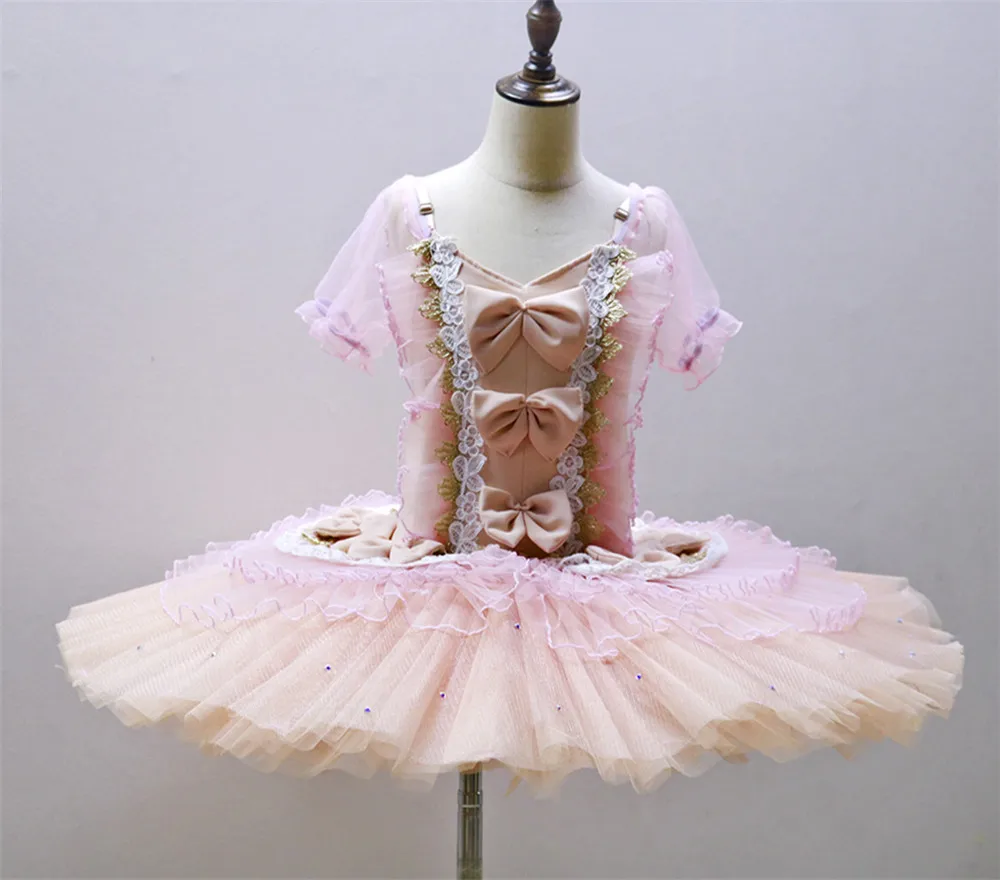 

Балетная сказочная кукла, Сказочная конфета, костюм для соревнований, розовая пачка для взрослых и детей, профессиональная версия