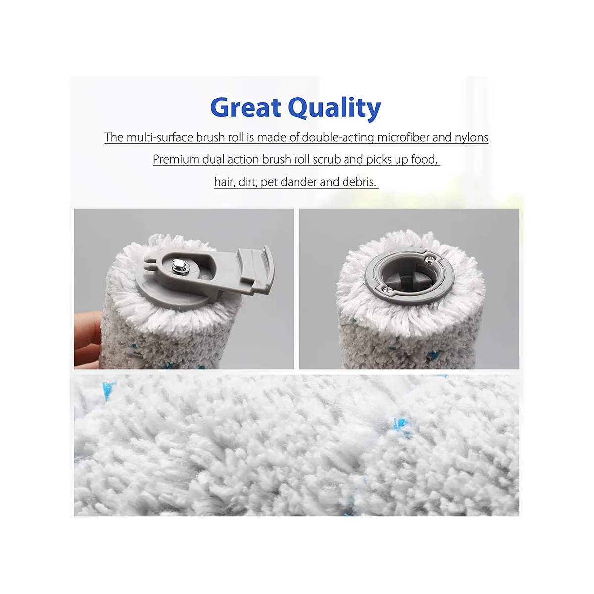 Многоповерхностные фильтры в рулонах для Bissell CrossWave X7 Pet 3350F 2832Z 2955Z