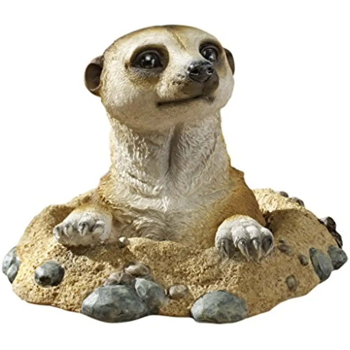 

Design Toscano Out of the Kalahari Meerkat Garden Animal Statue, 25.5 cm, Polyresin, Full Colour