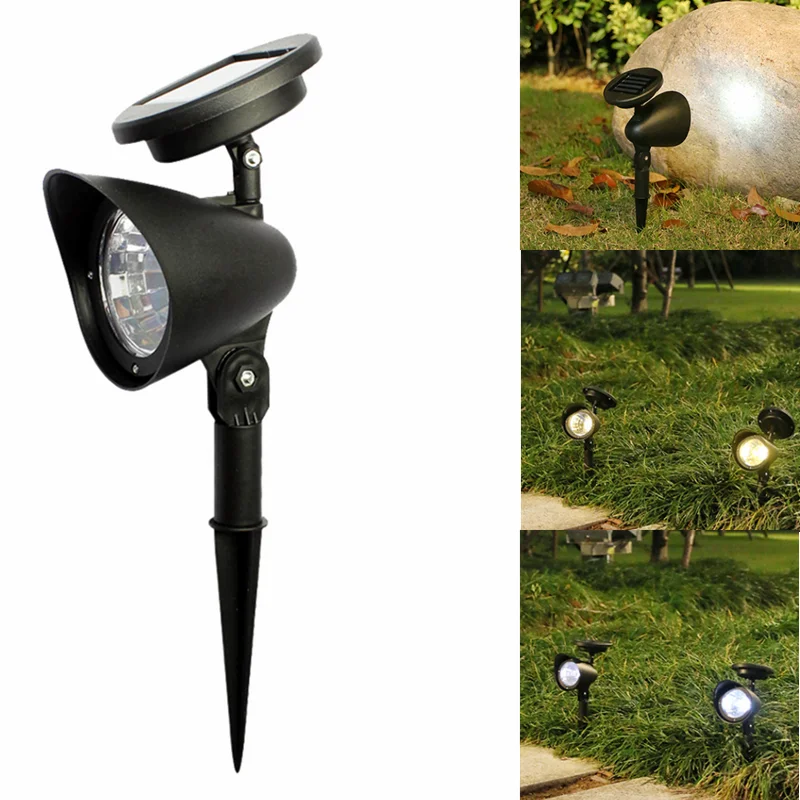 

Led Solar Spotlight Lights Solar Light Outdoor Landscape Garden Decoration IP65 Waterproof for Lawn Courtyard Pathway Solar Lamp