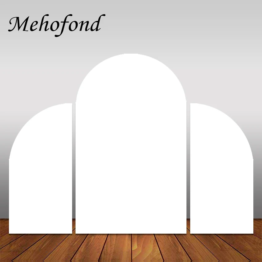 Mehofond Photography Background Custom Arch Covers Cover for Party Cylinders Decor Doubleside Elastic Fabric Arch Photo Backdrop