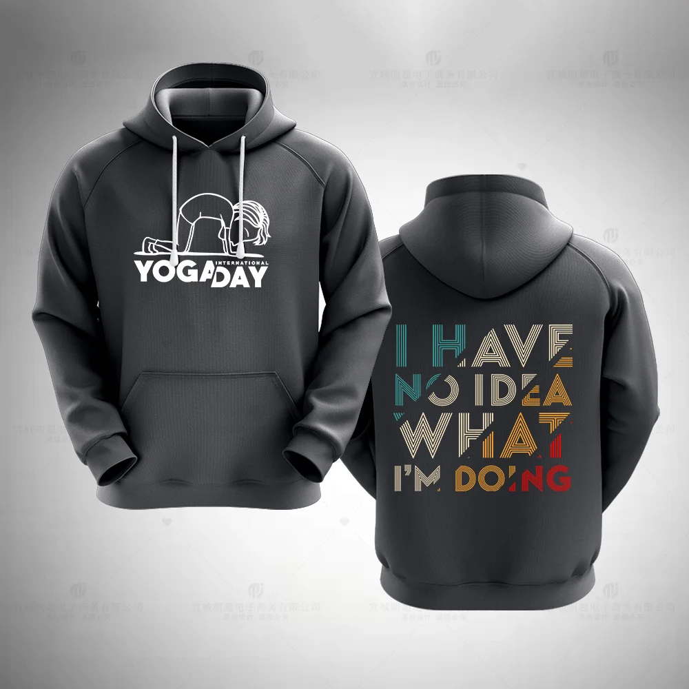 

Hip-Hop Characters Cool Letter Printing Men's Hoodie Street Men's Casual Solid Color Harajuku Hooded Sweatshirt Sweatshirt