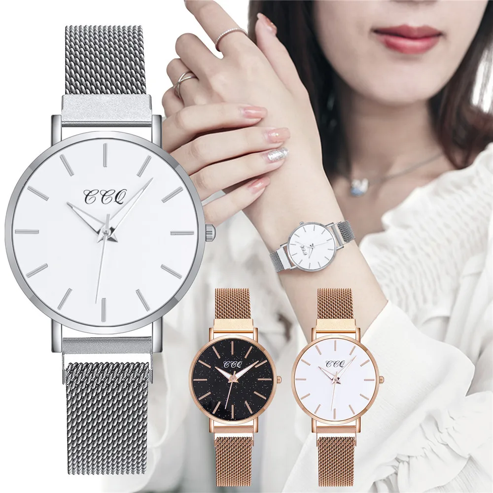 

Часы наручные женские с магнитной застежкой, модные повседневные