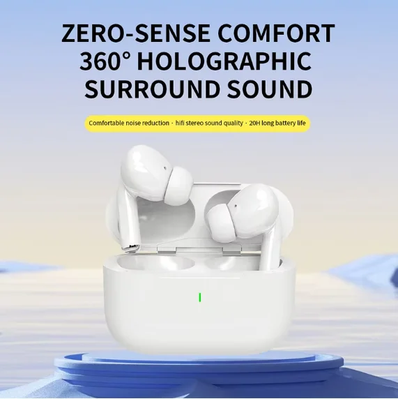 Фото Беспроводные Bluetooth-наушники TWS Air Pro 2026 HiFi с шумоподавлением, водонепроницаемые, для iPhone и Android №2