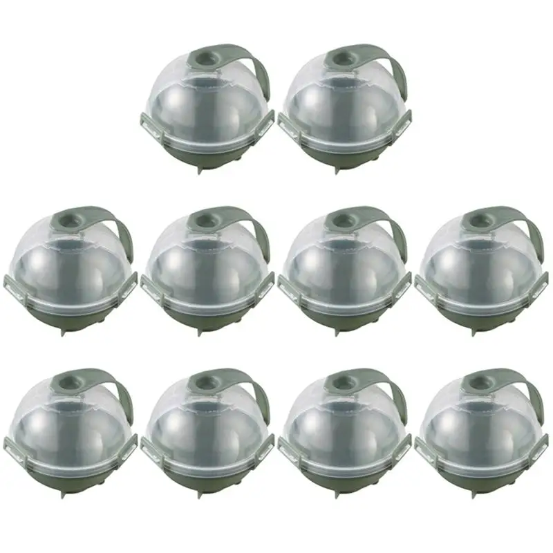 

10pcs Round Ice Cube Ice Ball Making Molds Ball Shape Ice Molds for Home round ice hockey mold ice box kitchen bar ice maker