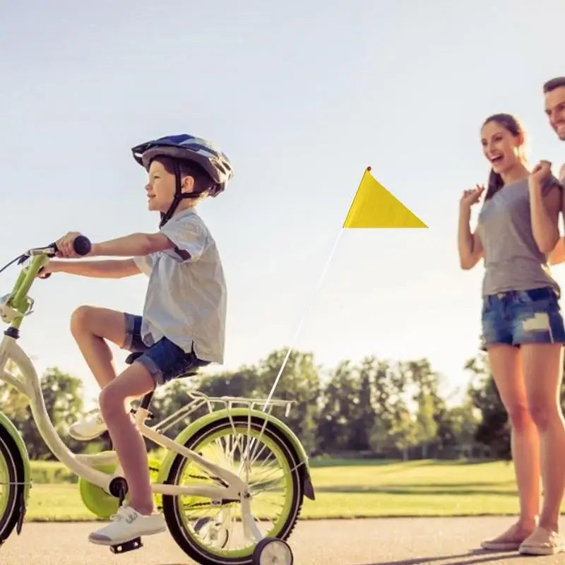 MTB шоссейный велосипед флаг безопасности детский безопасный треугольный с