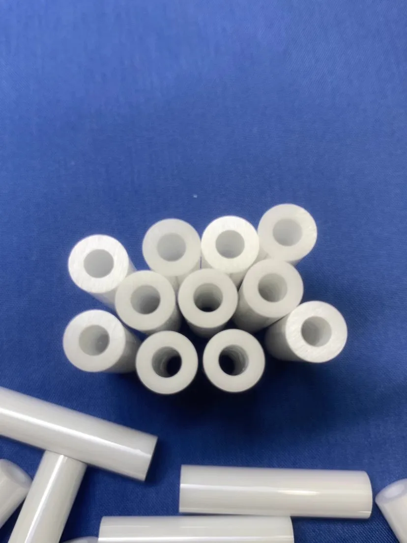 

10 керамических валов размером 8x5x33, стабилизированный циркониевый стержень Yttria ZrO2, циркониевая фарфоровая трубка, керамическая трубка, круглая труба