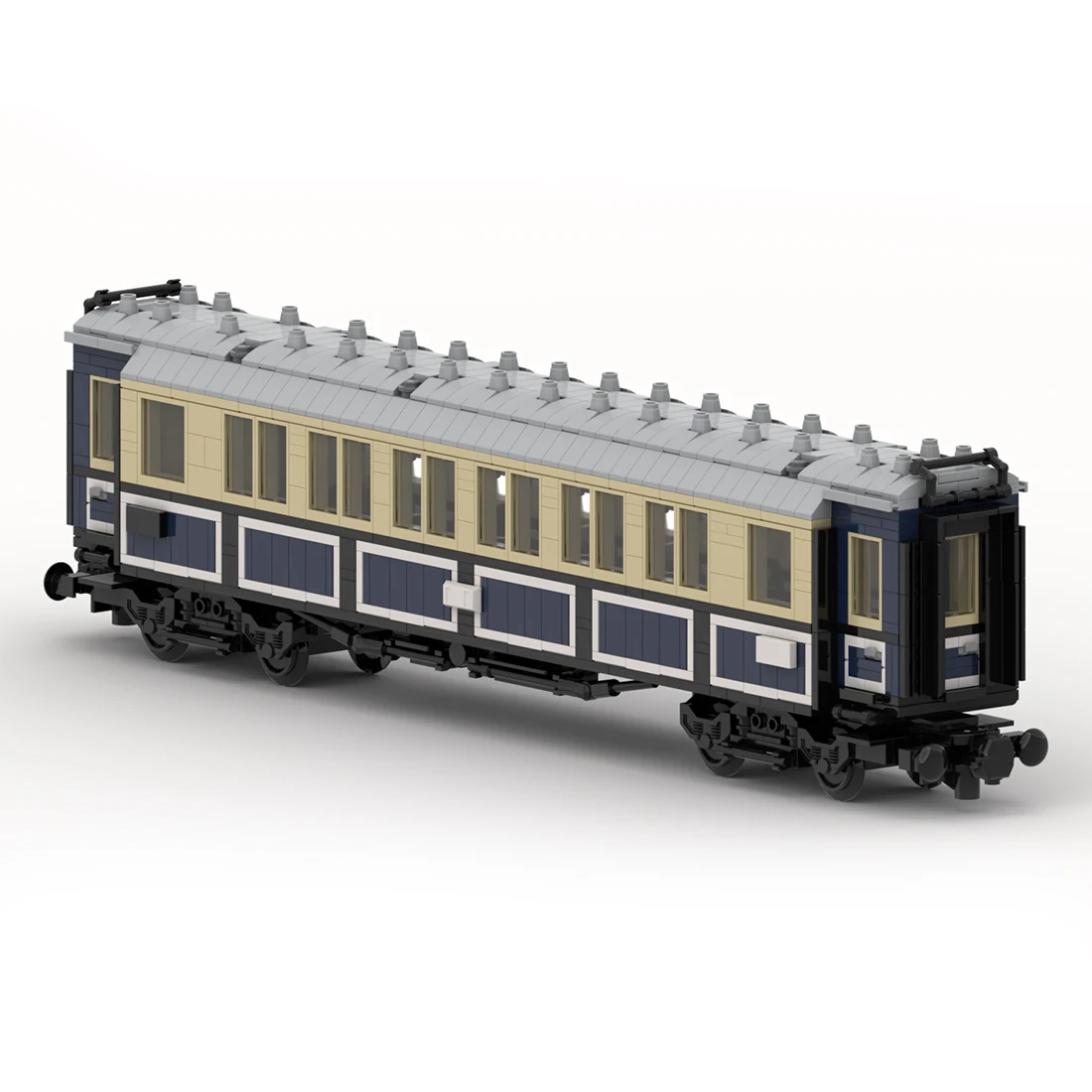 

Авторизованный стиль, баварский Экспресс-поезд, 1-й/2-й класс, пассажирский поезд (8 Вт), набор строительных блоков, игрушки (1419 шт.)