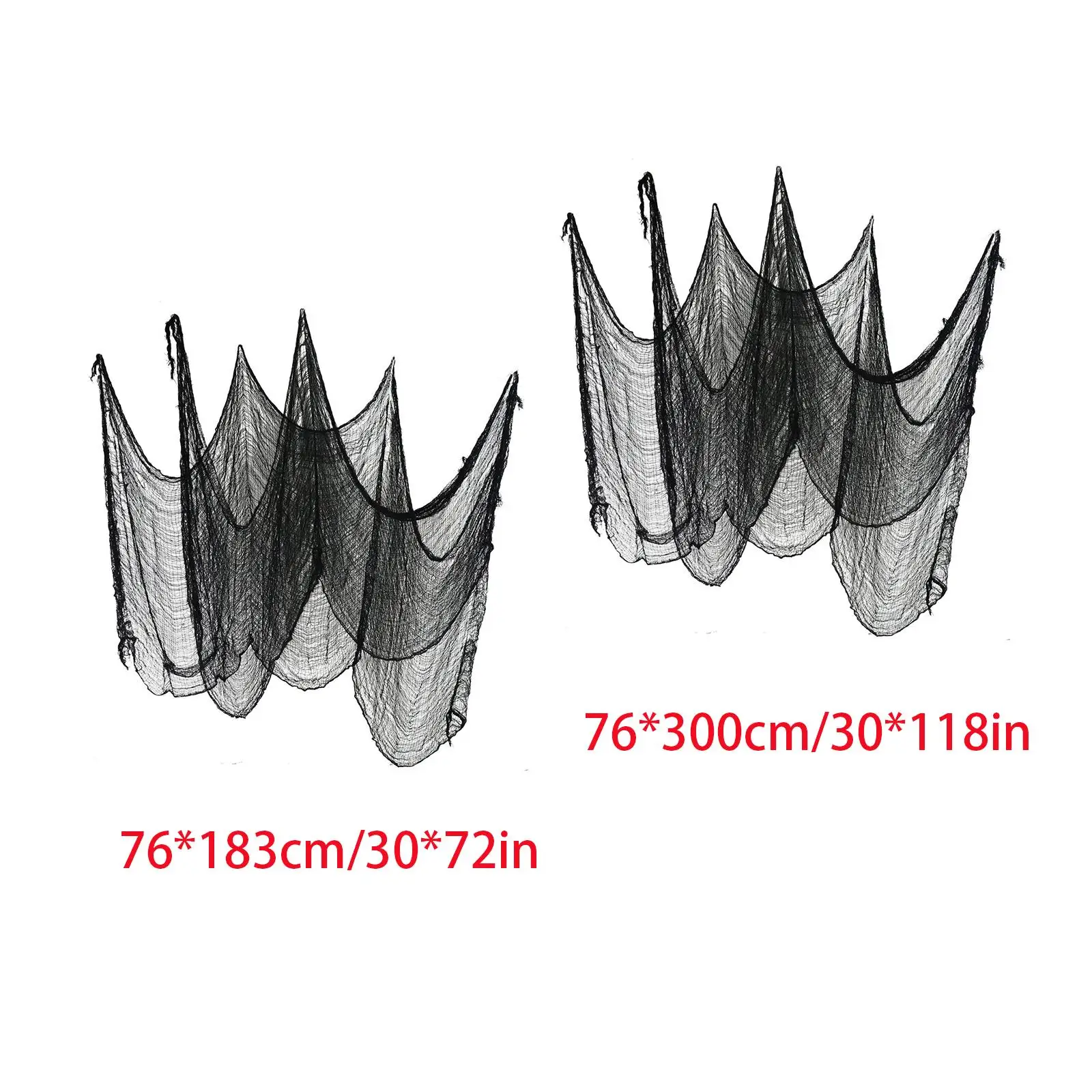 

Черная жуткая ткань для Хэллоуина, жуткая декорация для Хэллоуина, зеркала для ворот