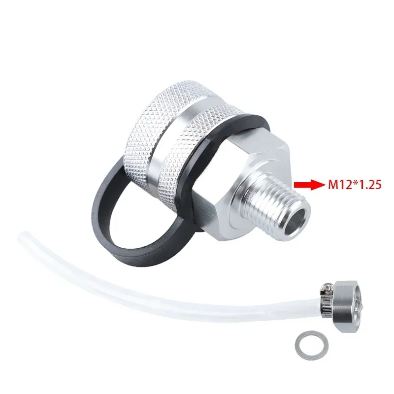 

Клапан слива масла из алюминиевого сплава, быстрый слив для M14*1,5 M14*1,25M12*1,25M12*1,5M12*1,75M16*1,5M20*1,5 1/2-20 с насадкой для шланга