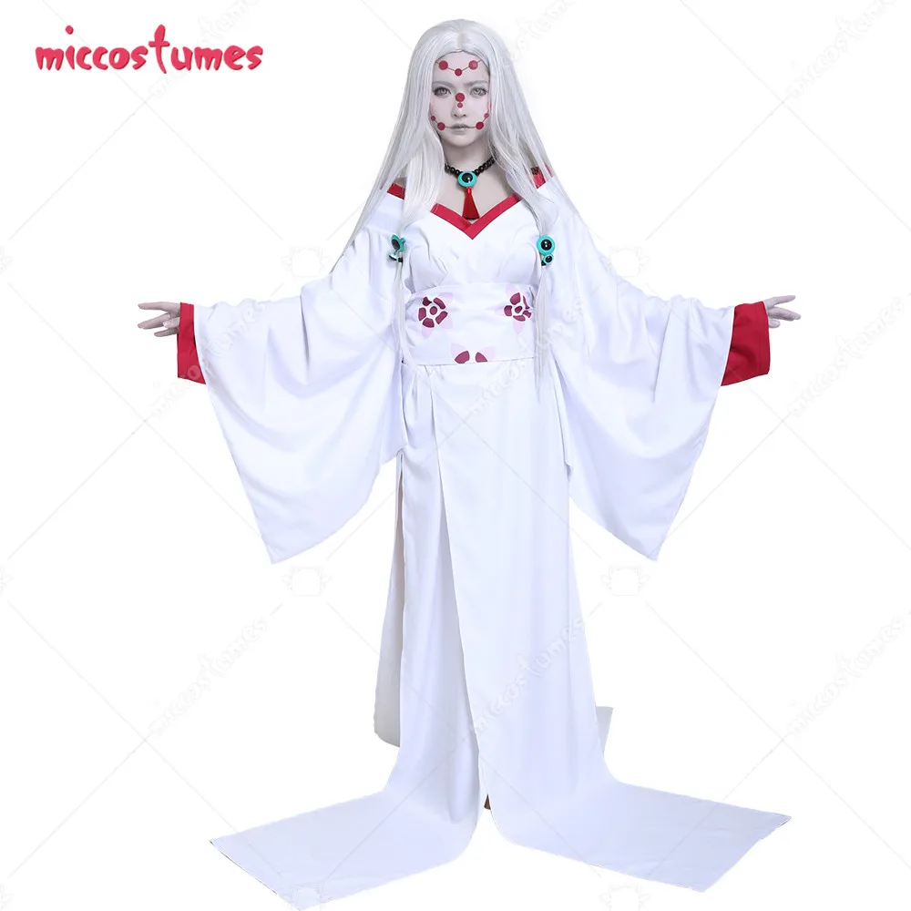 Костюм для косплея Мама-Паук Rui кимоно с ожерельем и аксессуарами волос |