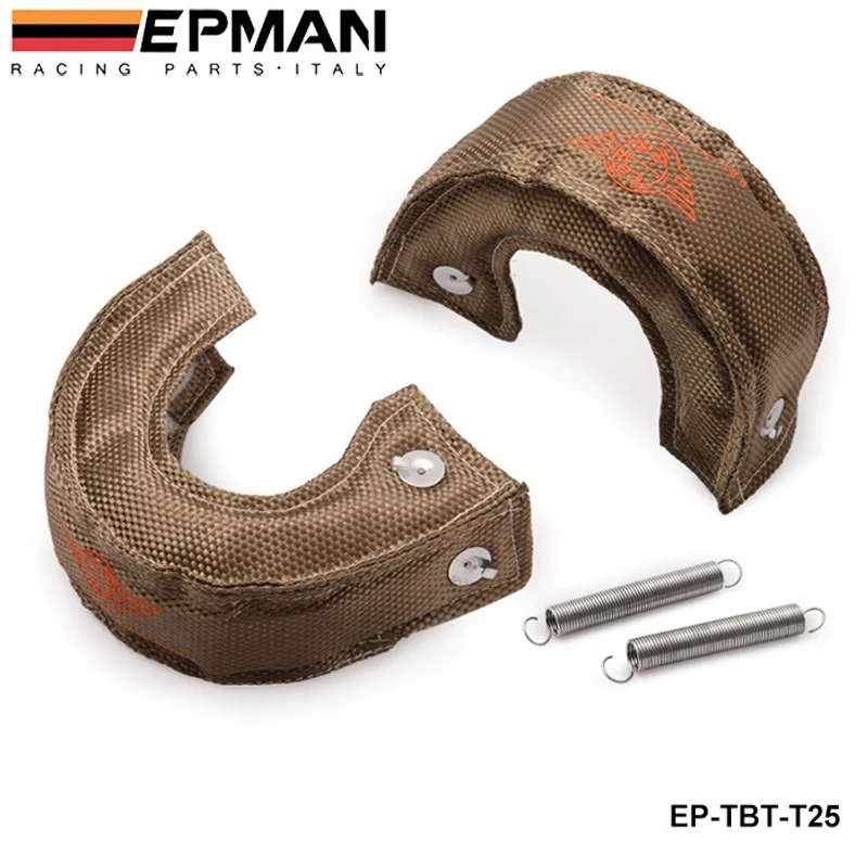

EPMAN T25/T28 GT25 GT28 GT30 GT35 Турбо/турбокомпрессор Титановый теплозащитный экран/одеяло EP-TBT-T25