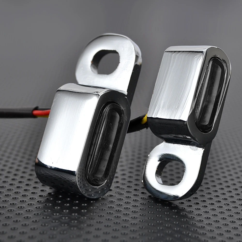 

Светодиодные указатели поворота для мотоцикла, свет на руль, янтарная сигнальная лампа, последовательный поворотник 12 В для Harley Davidson Touring, аксессуары