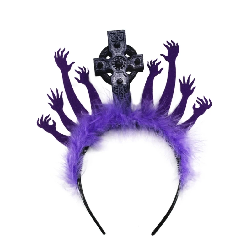 

Женская готическая повязка на голову для Хэллоуина