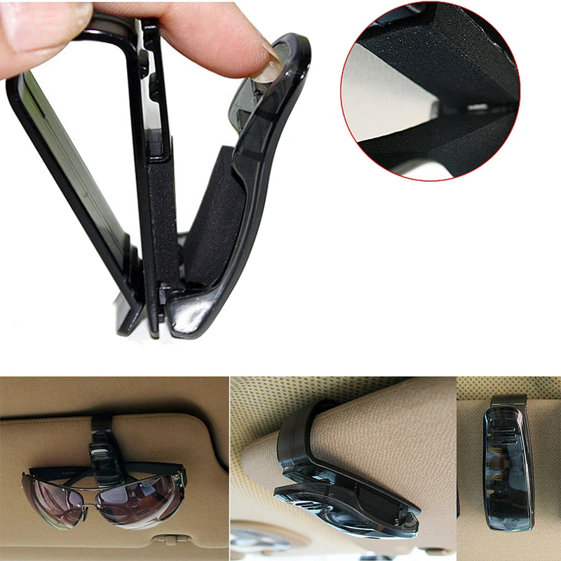 

Automobile Fastener Clip ABS Car Vehicle Sun Visor Sunglasses Eyeglasses Glasses Bank Card Ticket Pen Portable Clip Holder