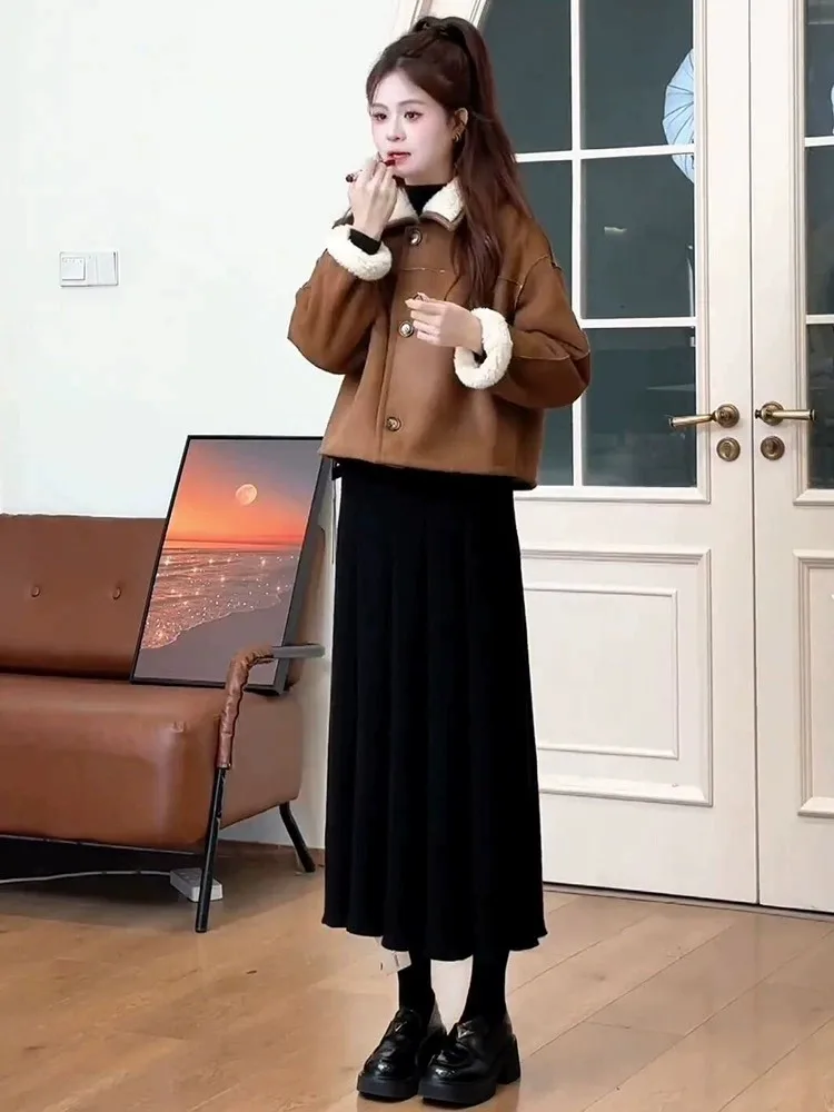 Одежда для ранней зимы Подходит полного комплекта. Усовершенствованная изящная