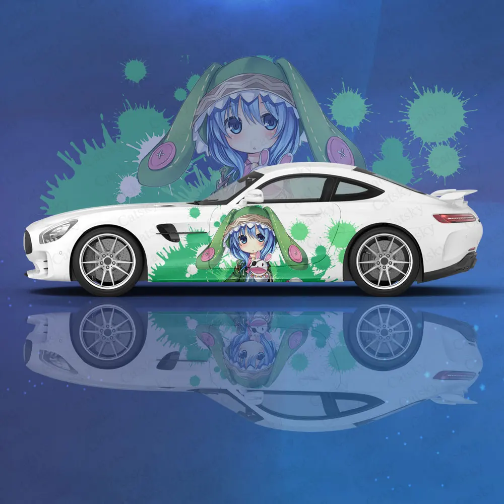 

Custom Anime Girl Yoshino Truck Car Sticker Decal Hood Door Body Side Universal Size New Car Sticker Decoration Auto Accessories