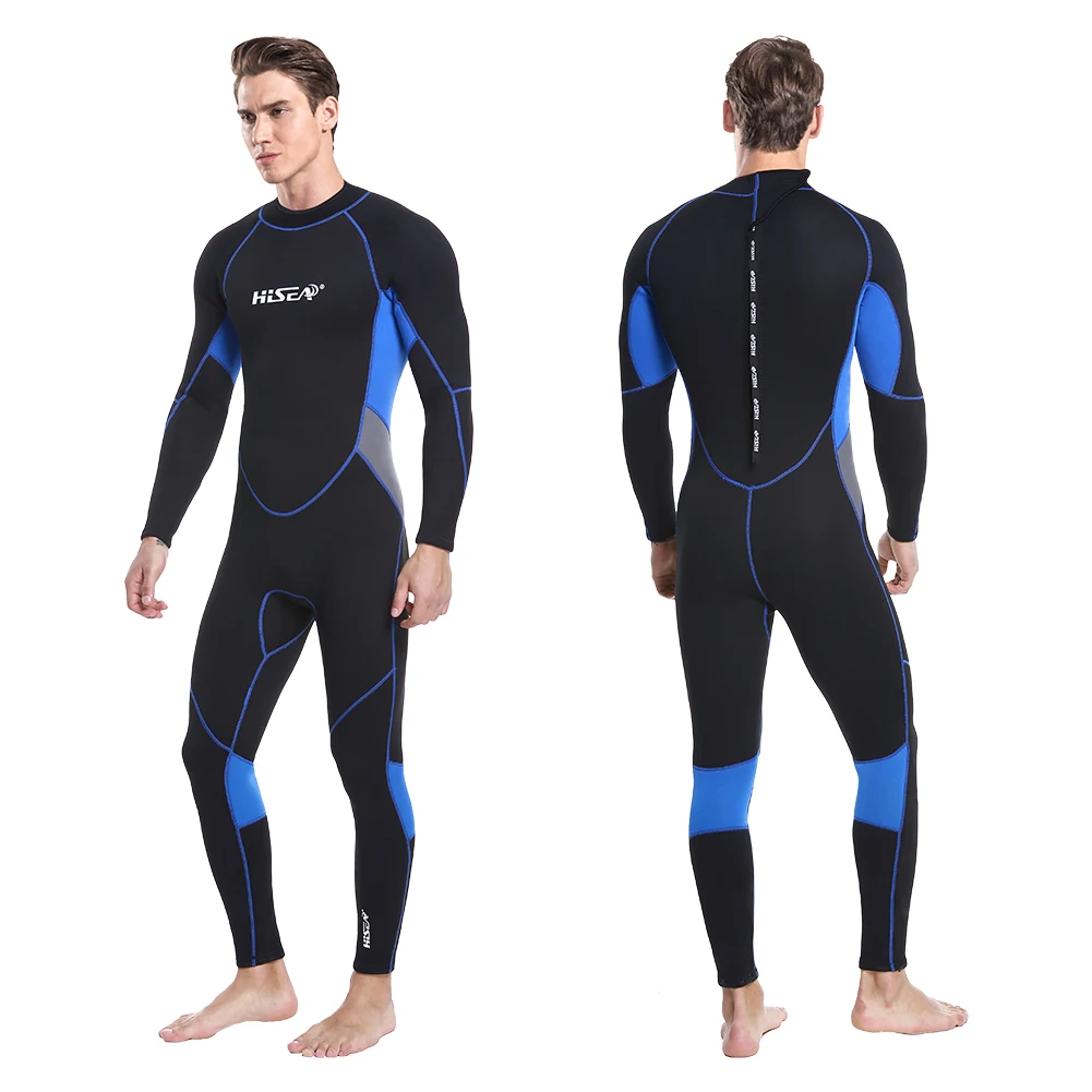 3mm Neoprene Wetsuits Mens Spearfishing One Piece Scuba Free Diving Suits Men Jumpsuit Wetsuits For Swimming Dive Sail Wet Suits