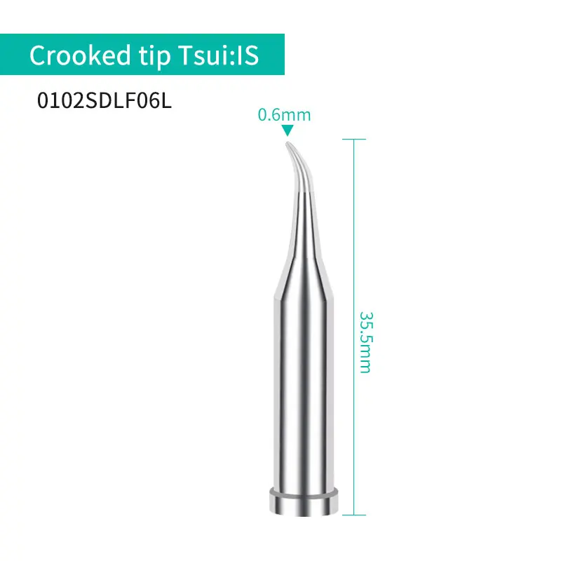 

Насадка для паяльника KILDUO 0102wdlf23, совместима с ersa i-con, сварочная станция