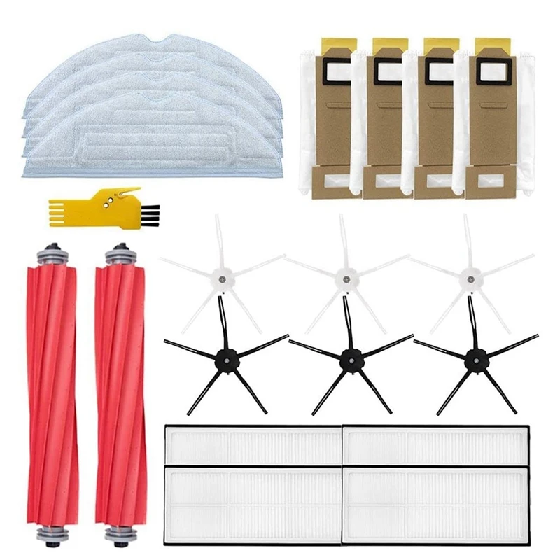 

Suitable For Xiaomi Roborock T7 S7 T7 Plus Sweeping Robot Replacement Accessories Main Brush Side Brush Mop HEPA Filter