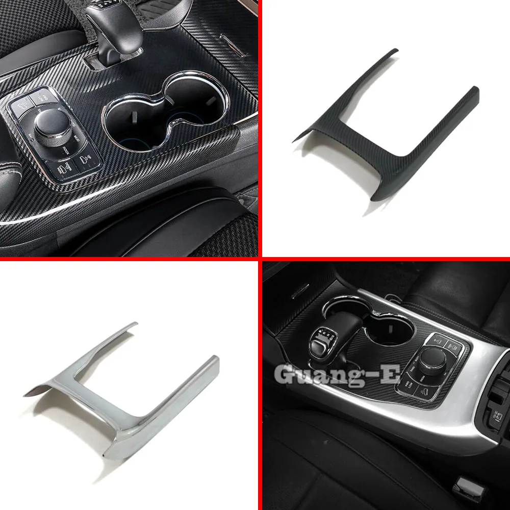 

car inner middle handbrake Shift Stall Paddle cup switch armrest frame trim For Jeep Grand Cherokee 2014 2015 2016 2017 2018