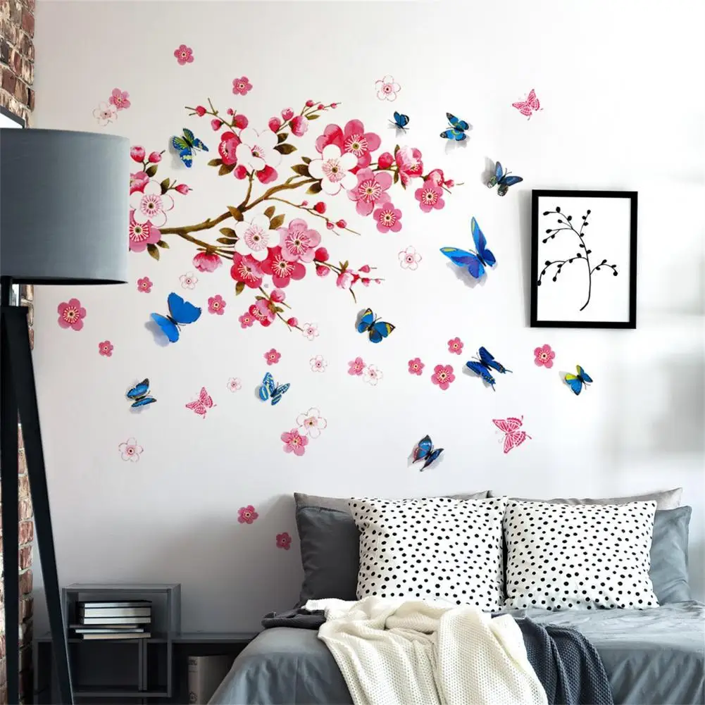 

Fashion Background Sticker Exquisite Delicate Children Room Sticker Decal Wall Stickers Wall Decal Sticker 1 Set