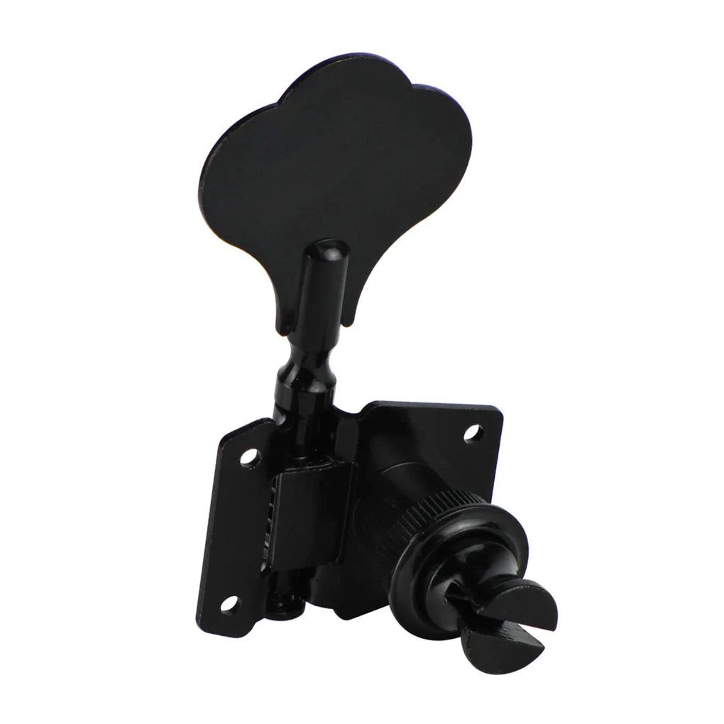 Набор FLEOR из 4L1R винтажные открытые колки тюнеры черные для 5-струнной