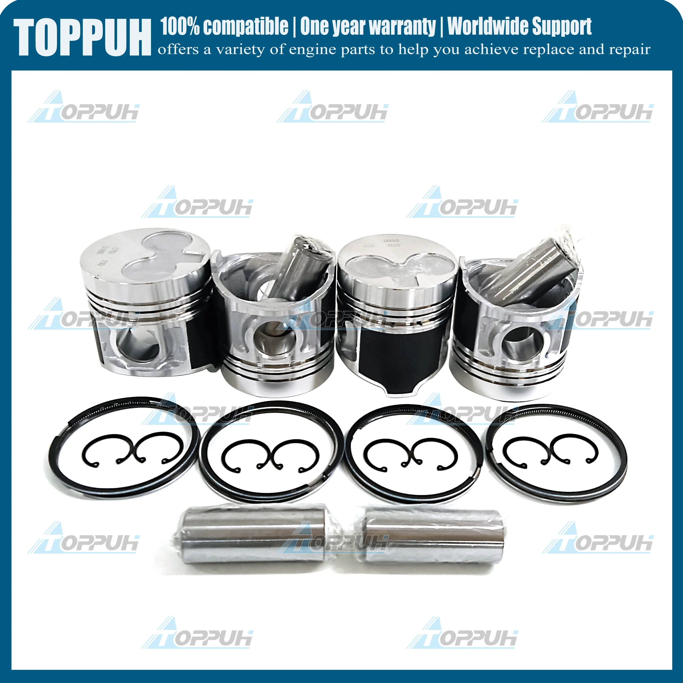 

404D-22 404D Piston Kit Ring Set for Perkins Engine