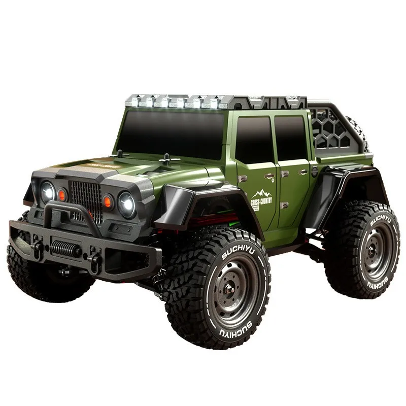 Скоростной внедорожник скоростной Yudelin 16104 Ретро Wrangler 4WD модель автомобиля с