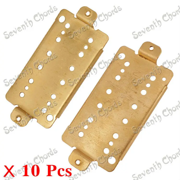

10 Pcs Brass Electric Guitar Humbucker Baseplate /Pickup Baseplate