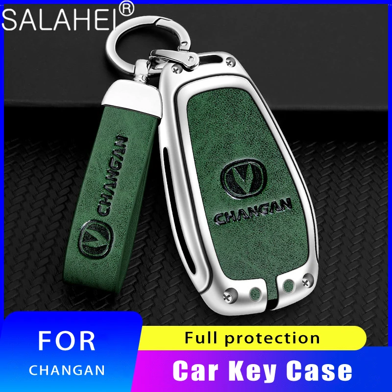 

Car Key Case Cover For Changan CS35 CS55 CS75 CS85 CS95 Plus EADO RAETON CS15 V3 V5 V7 2018 COUPE 2019 2020 Keychain Accessories