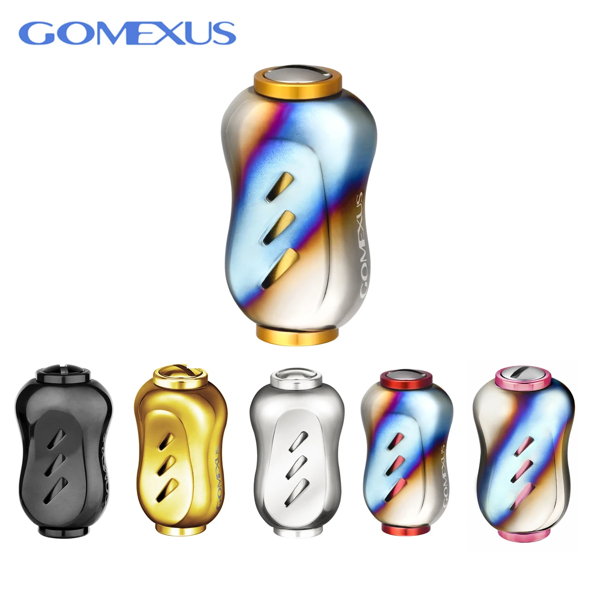 Gomexus спиннинг Baitcast ручка катушки Титан 22 мм для Shimano Vanford Stradic Curado Antares Daiwa Fuego LT Ручка настройки T22 Gomexus спиннинг Baitcast ручка катушки Титан 22 мм для Shimano Vanford Stradic Curado Antares Daiwa Fuego LT Ручка настройки T22