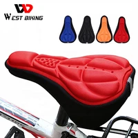 bicycle saddle cycling seat cover cushion 3d breathable bike mountain cycle accessories thickene sponge pad for outdoor racing