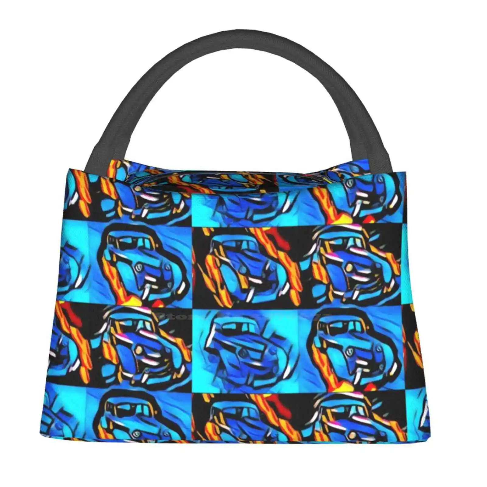 

Теплоизолированная сумка-холодильник с автограффити для офисных работников студентов авто-граффити машина Фрэнка Осеан альбом Обложка бл...