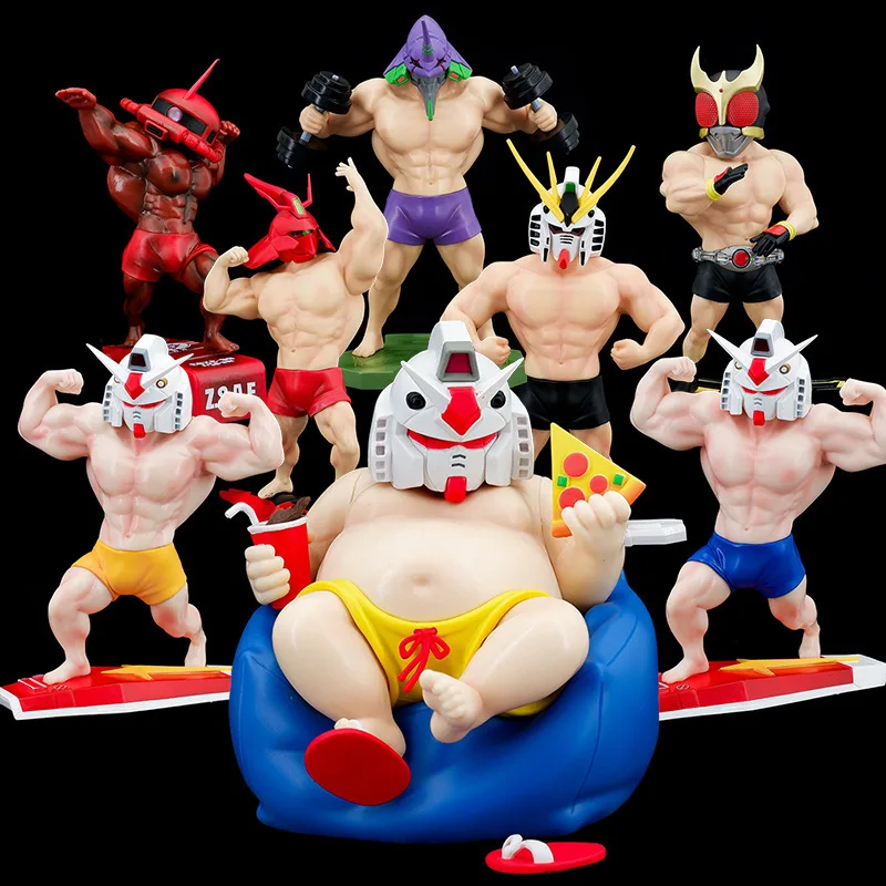 

Big Muscle Bully Muscle Zagu Fat Baby Ancestor Can Shine Brave Bull Doll Ornaments Boxed
