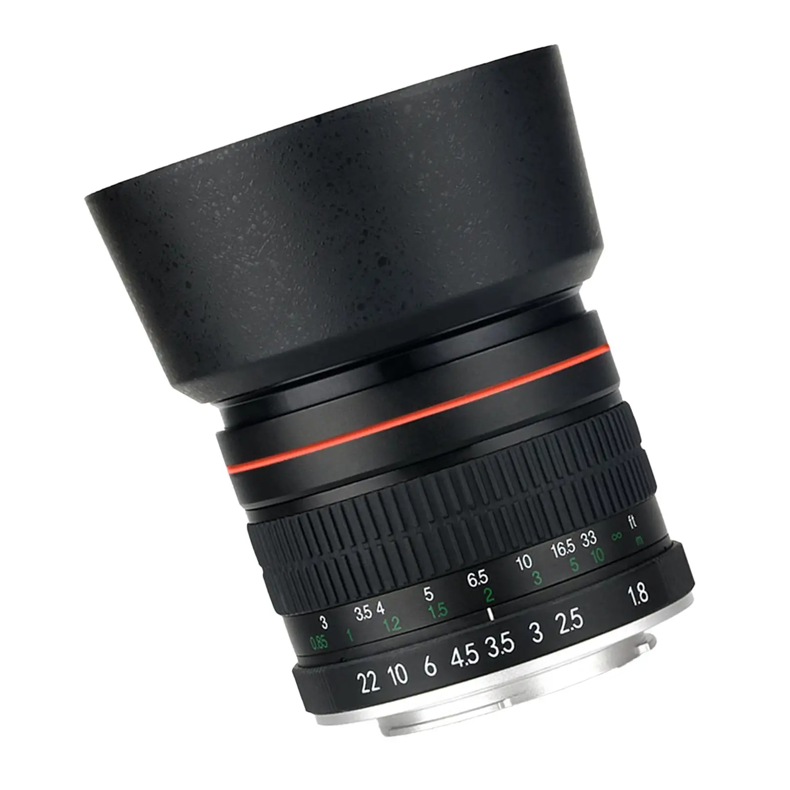 

Durable 85mm 8Portrait Lens Large Medium Telephoto Replacement Repair for F Mounting Mirrorless DSLR Cameras