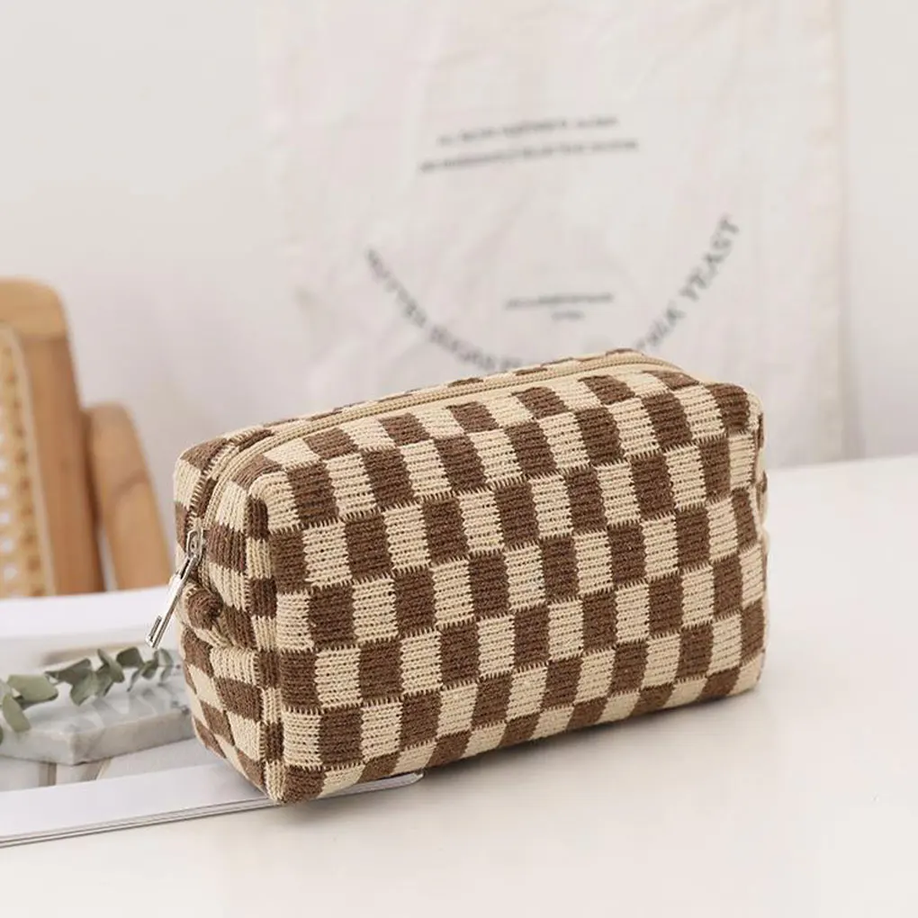 

2/3/5 Store All Essentials In Convenient And Stylish Makeup Pouch Portable Large Capacity Wash Storage Bag