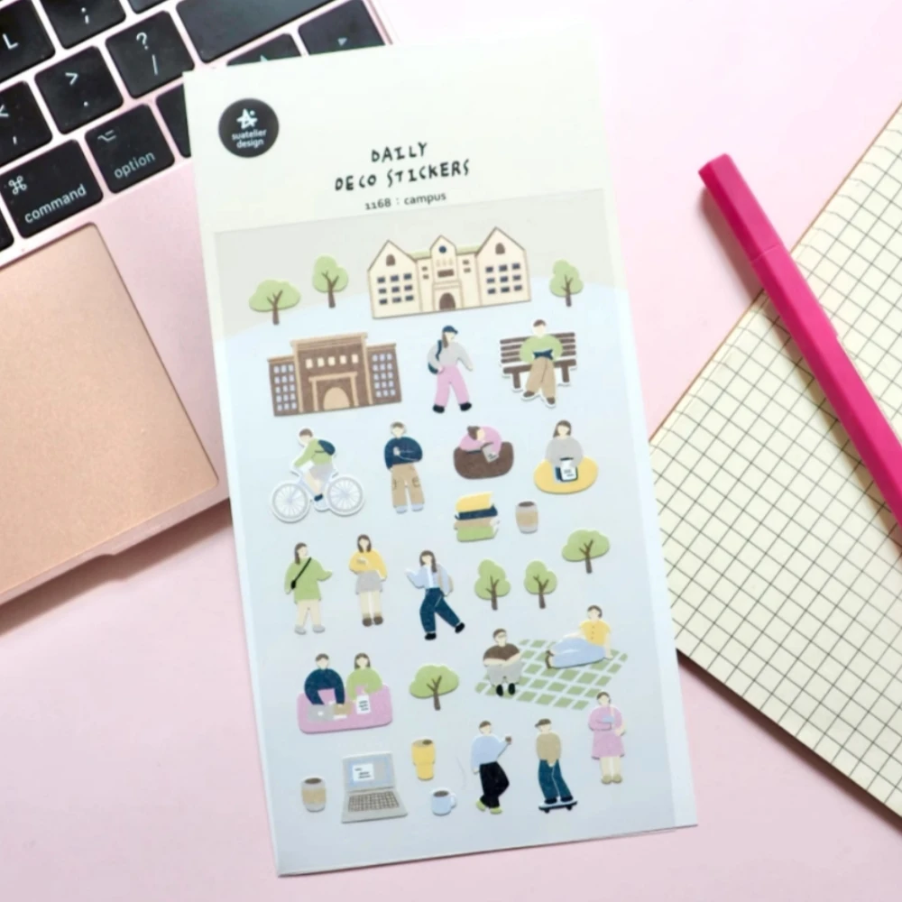 

Набор стикеров Suatelier Moments on Campus