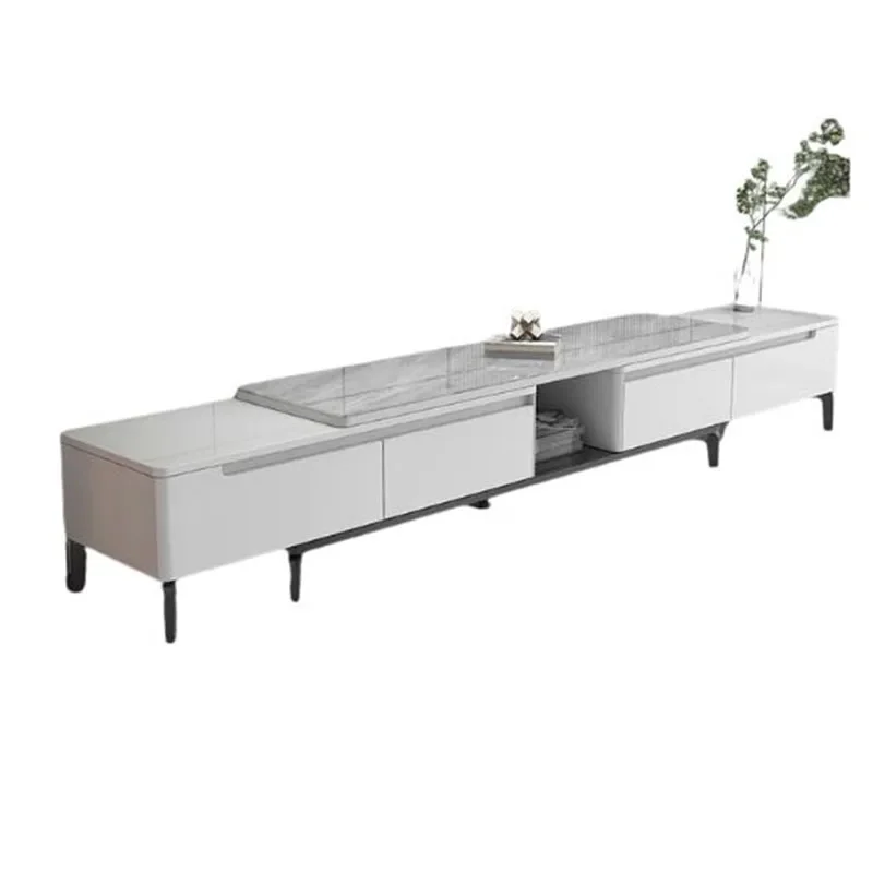 Белая подставка для мобильного телевизора развлекательный центр консоли стол