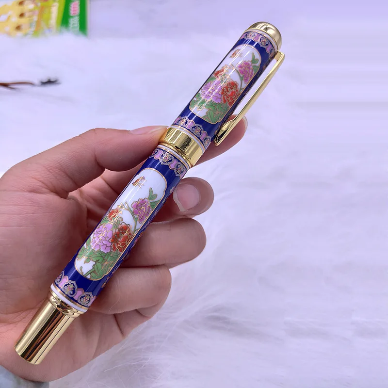 

Classical Style Fountain Pen Elegant Retro Design Fine Nib Ink Pens for Writing Office Business Signature Schoo
