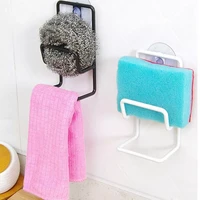 2022storage holder sink sponge draining towel soap suction cup wall mounted bathroom kitchen drain rack home practical
