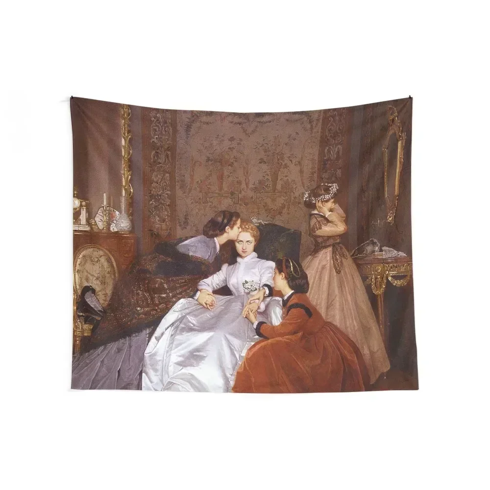 The Reluctant Bride - August Toulmouche гобелен украшения фотографии декор для комнаты стены