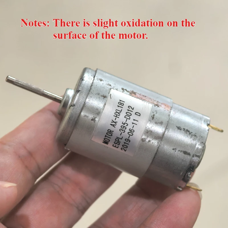 Micro RS-395 Двигатель постоянного тока с угольной щеткой DC 12 В 18 В 24 В 8800 об/мин Большой крутящий момент 22 мм Вал Длительный срок службы Бесшумный электродвигатель