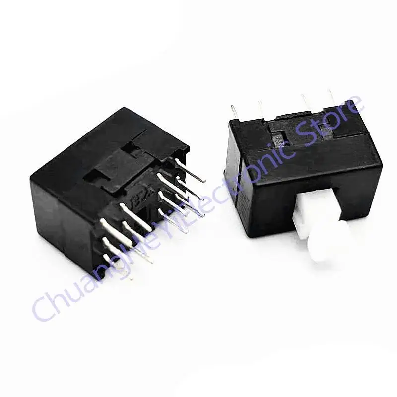 

Многофункциональный мини-переключатель, 12 контактов, 8,5x8,5x13 мм, 10 шт.