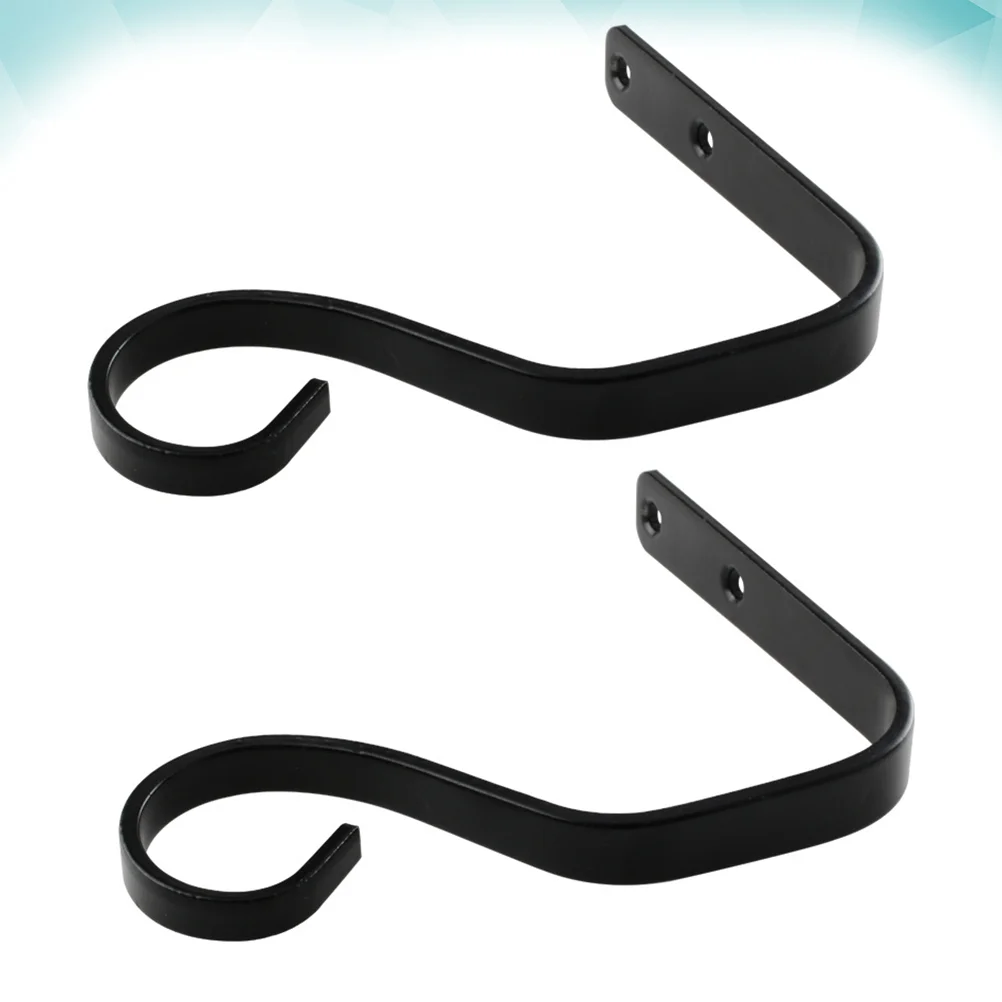 

Iron Hookshanging Wall Hook Forged Hand Pots Outsideoutdoor Rusticbracket Planter Fence Hanger