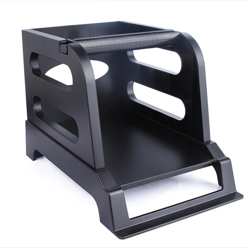 

Label Holder, Roll And Fan-Fold 2 In 1 Label Holder For Label Printer For Tidy Up The Desk Of Labels