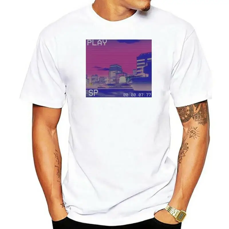 

Эстетическая японская футболка для депрессии в стиле аниме Vaporwave