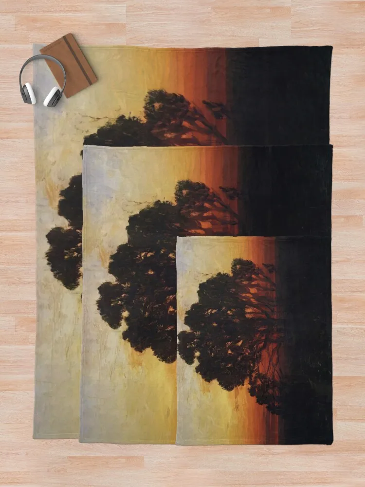 Arkhyp Kuindzhi - Вечернее одеяло декоративные одеяла Polar