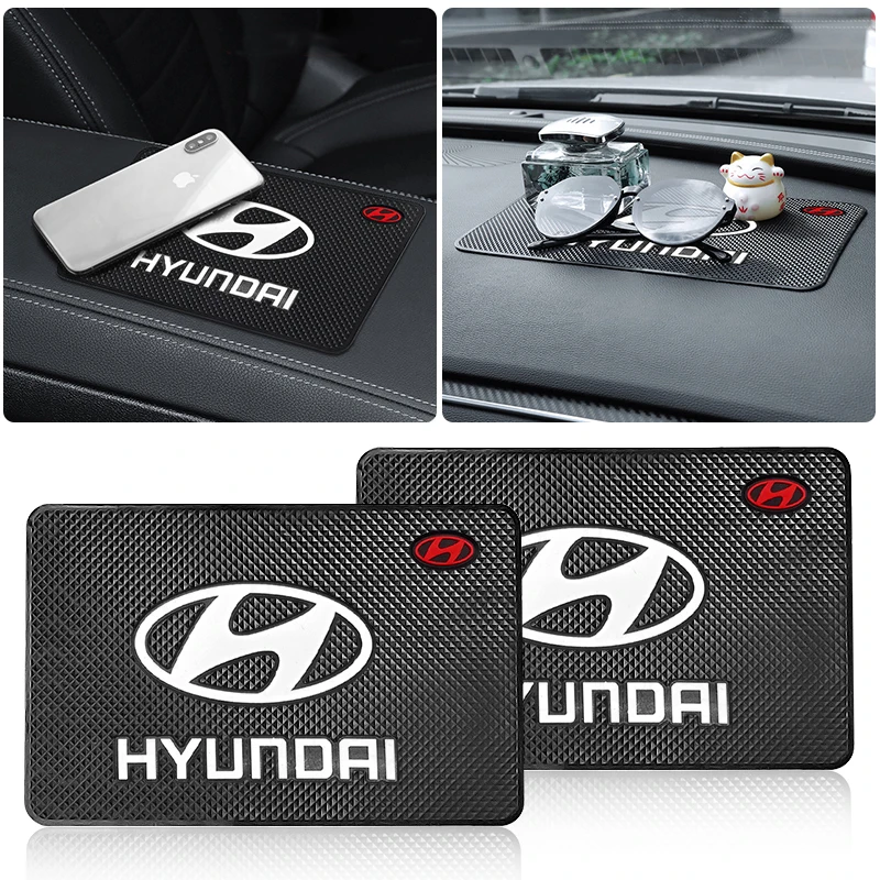 

Car Anti-Slip Mat Dashboard Phone Holder Sticky Non Slip PVC Mats For Hyundai I10 I20 I30 I40 IX20 IX35 Tucson Solaris Accent