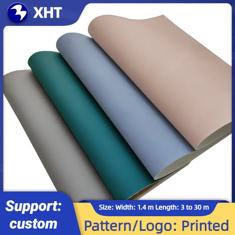 

1.4x3m Matte Dull Dark Solid Color Plain Design PU Faux Leather Fabric for Making Hair Bow/Shoe/Bag/Craft/Cover/Hat/Cases/Belt